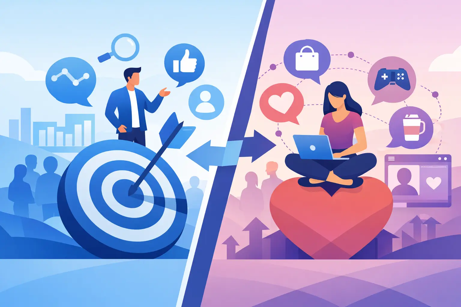 Broad Targeting Versus Interests: Which Wins?